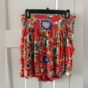 Costa Blanca Floral Flowy Skirt